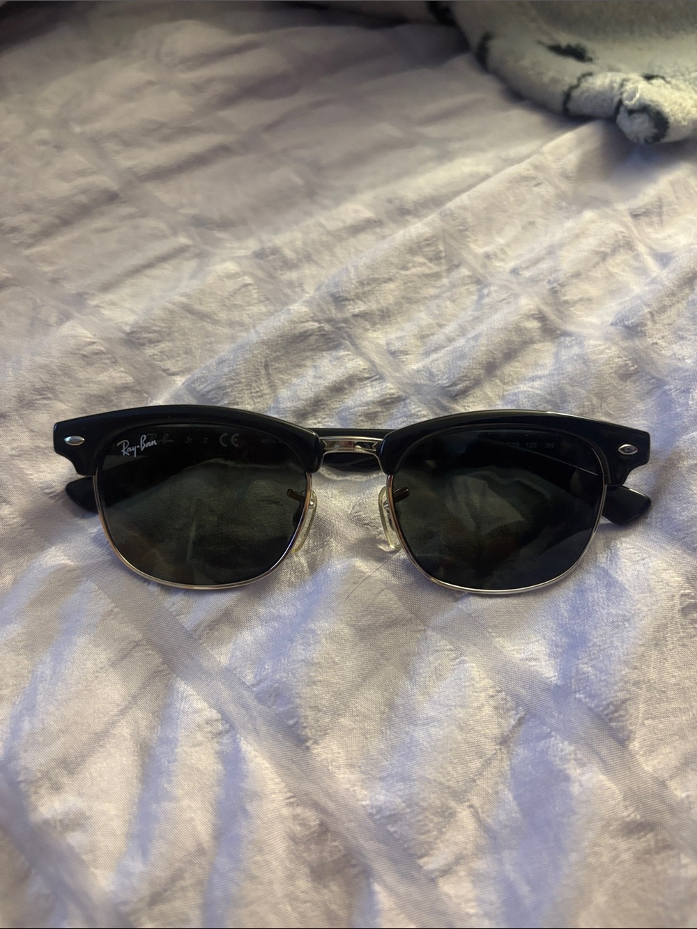 Ray-Ban Clubmaster Sunglasses in Black and Gold